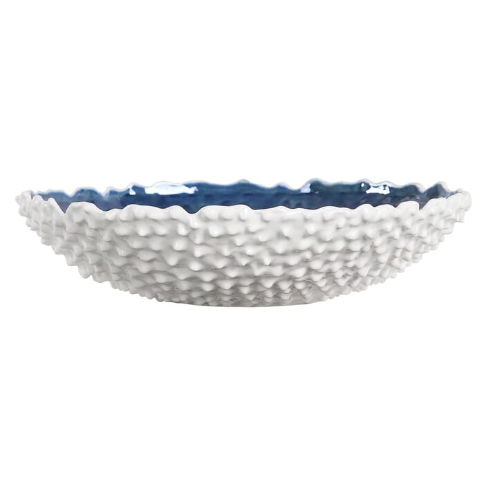 Uttermost Ciji White Bowl by Renee Wightman Uttermost Ciji White Bowl by Renee Wightman