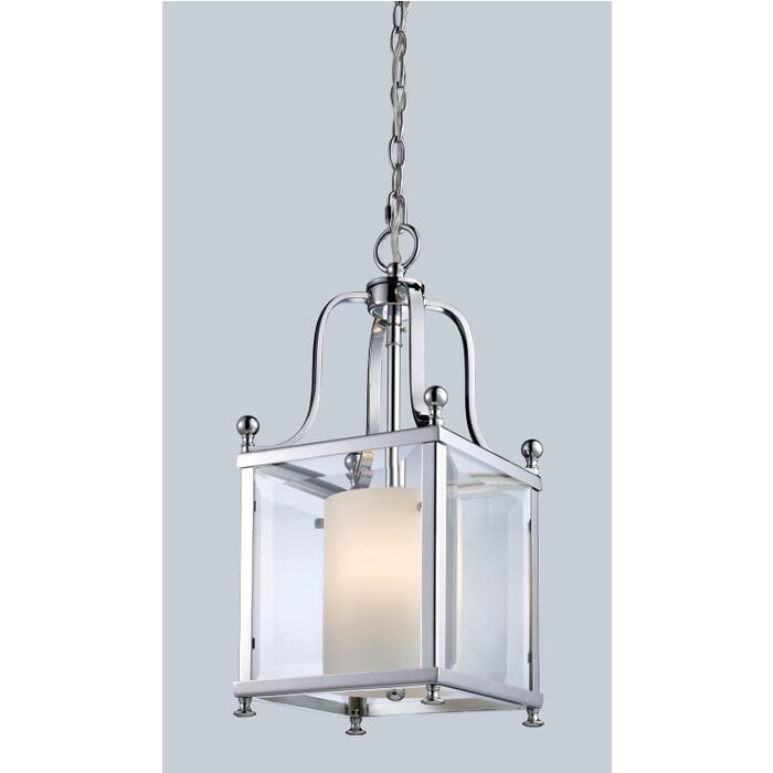 Z-Lite Fairview 3-Light Pendant Light In Chrome Z-Lite Fairview 3-Light Pendant Light In Chrome