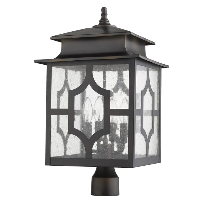 Acclaim Calvert 4-Light Outdoor Post Light in Oil-Rubbed Bronze Acclaim Calvert 4-Light Outdoor Post Light in Oil-Rubbed Bronze
