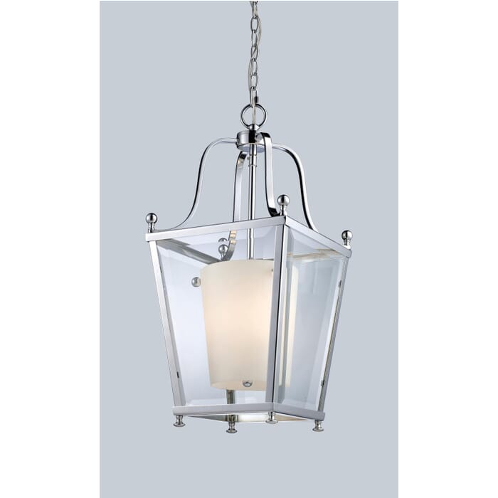 Z-Lite Ashbury 3-Light Pendant Light In Chrome Z-Lite Ashbury 3-Light Pendant Light In Chrome
