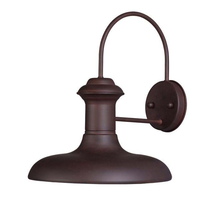Wharf 1-Light Outdoor Wall Lantern in Empire Bronze Wharf 1-Light Outdoor Wall Lantern in Empire Bronze
