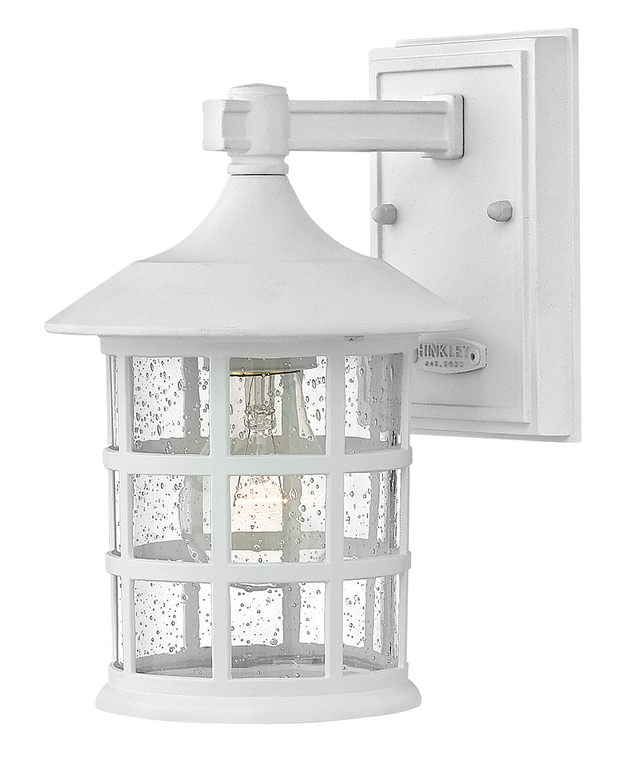 Classic White LED Wall Mount from the Freeport Collection