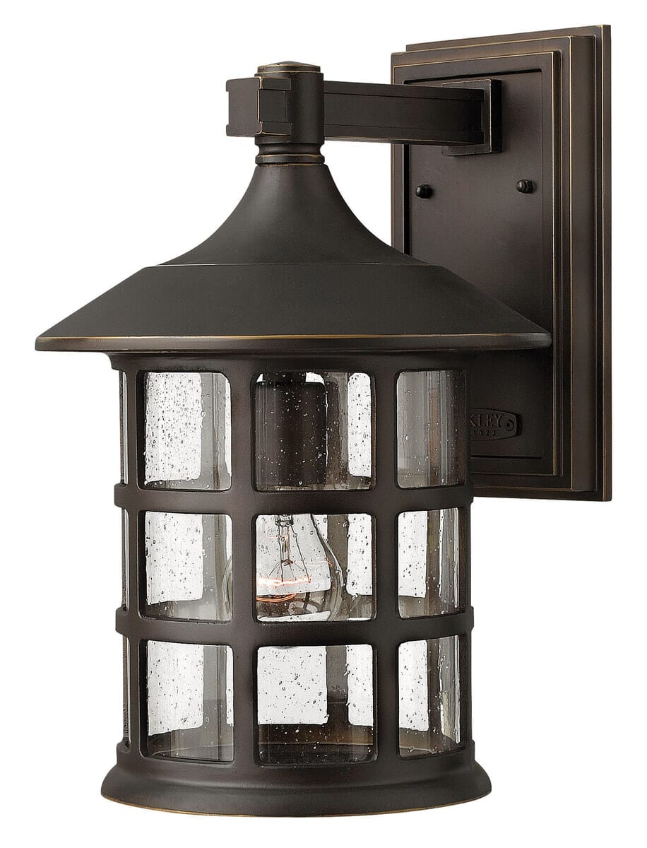 Hinkley Freeport 1-Light Outdoor Large Wall Mount in Oil Rubbed Bronze - 1805OZ