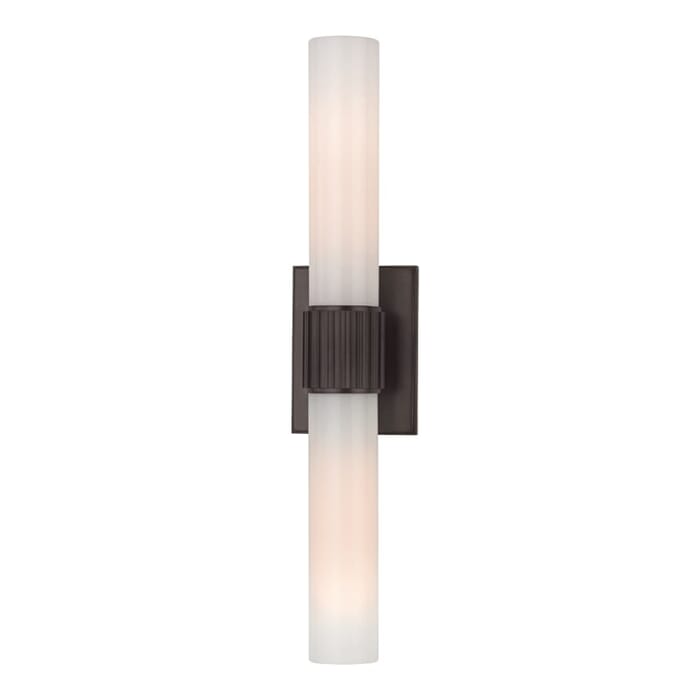 Hudson Valley Fulton 2-Light 5" Bathroom Vanity Light in Old Bronze Hudson Valley Fulton 2-Light 5" Bathroom Vanity Light in Old Bronze