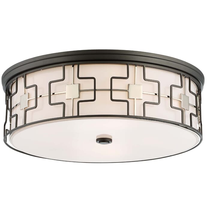 Minka Lavery Midcentury LED Ceiling Light in Dark Gray Minka Lavery Midcentury LED Ceiling Light in Dark Gray