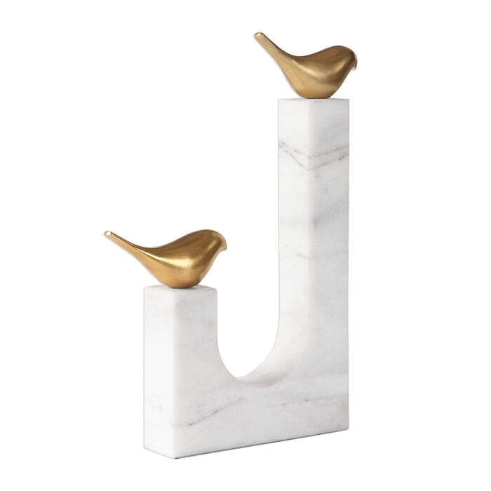 Uttermost Songbirds Brass Sculpture by David Frisch Uttermost Songbirds Brass Sculpture by David Frisch