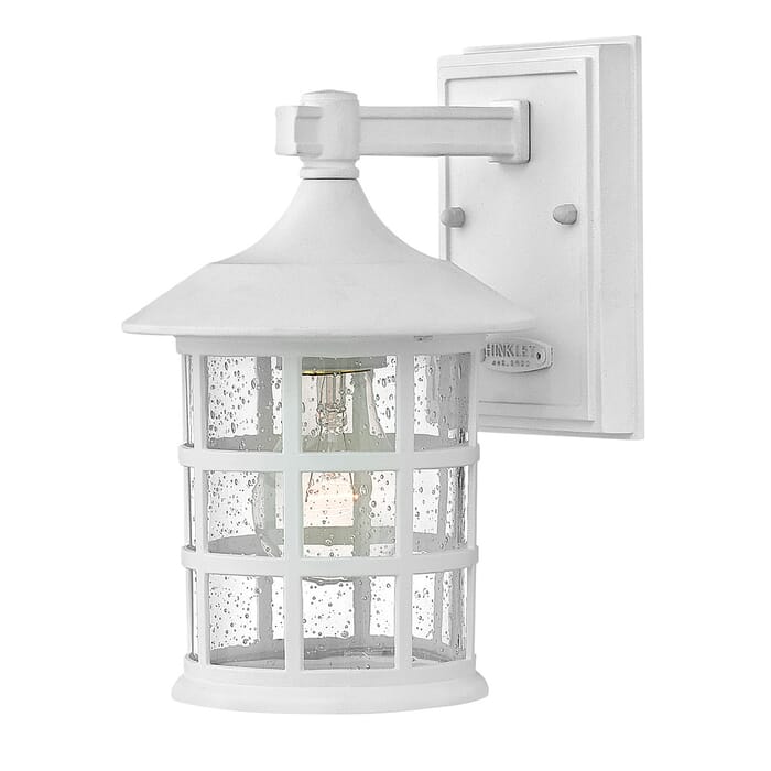 Hinkley Freeport Coastal Elements 1-Light Outdoor Light In Textured White Hinkley Freeport Coastal Elements 1-Light Outdoor Light In Textured White