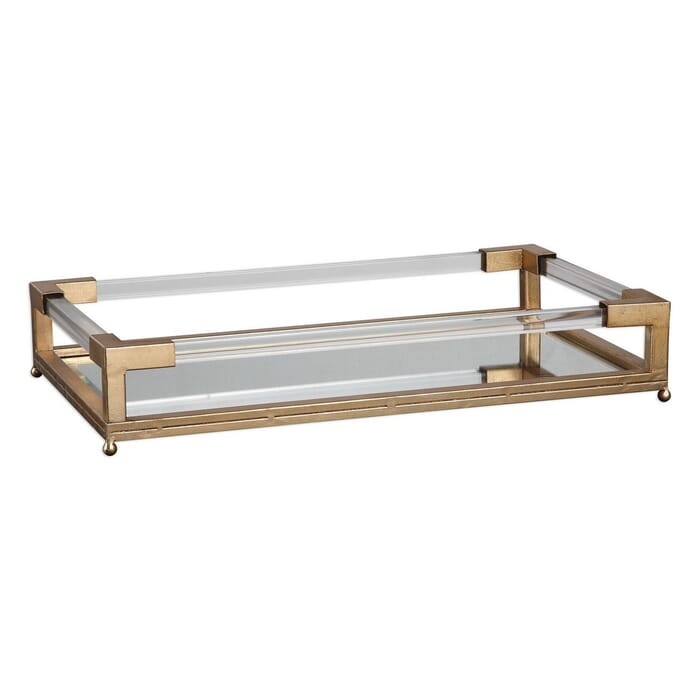 Uttermost Balkan Mirrored Tray by Grace Feyock Uttermost Balkan Mirrored Tray by Grace Feyock