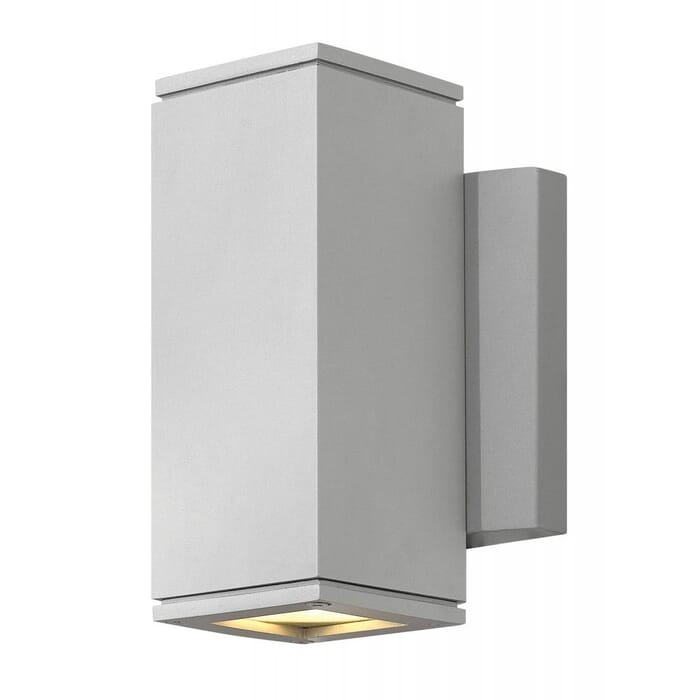 Hinkley Kore 1-Light LED Outdoor Medium Wall Mount in Titanium Hinkley Kore 1-Light LED Outdoor Medium Wall Mount in Titanium