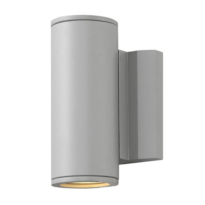 Hinkley Kore 1-Light LED Outdoor Medium Wall Mount in Titanium Hinkley Kore 1-Light LED Outdoor Medium Wall Mount in Titanium