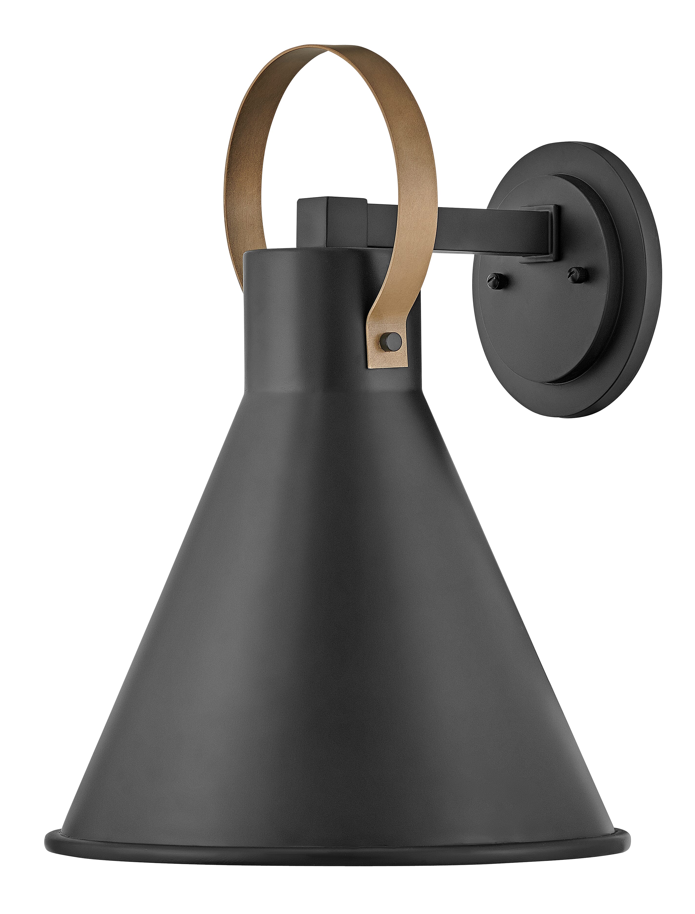 Winnie 1-Light Outdoor Light In Museum Black