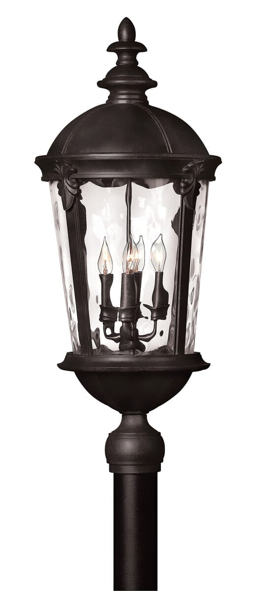 Windsor 4-Light Outdoor Light In Black