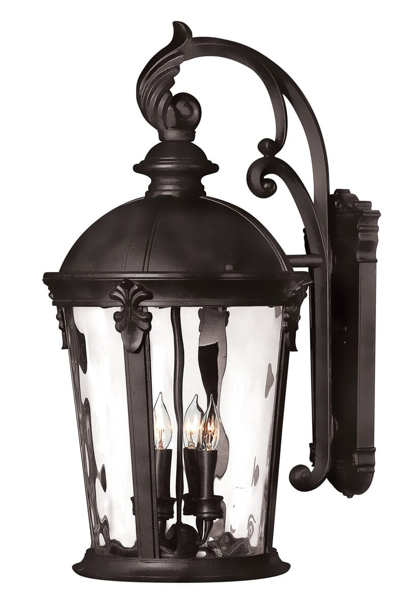 Windsor 4-Light Outdoor Light In Black