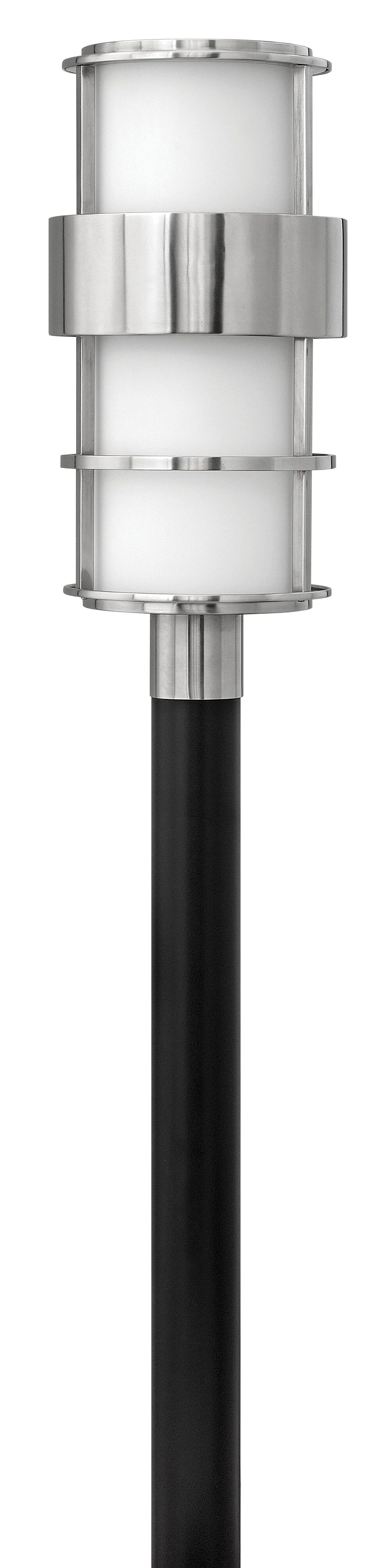 Stainless Steel LED Post Top  Pier Mount from the Saturn Collection