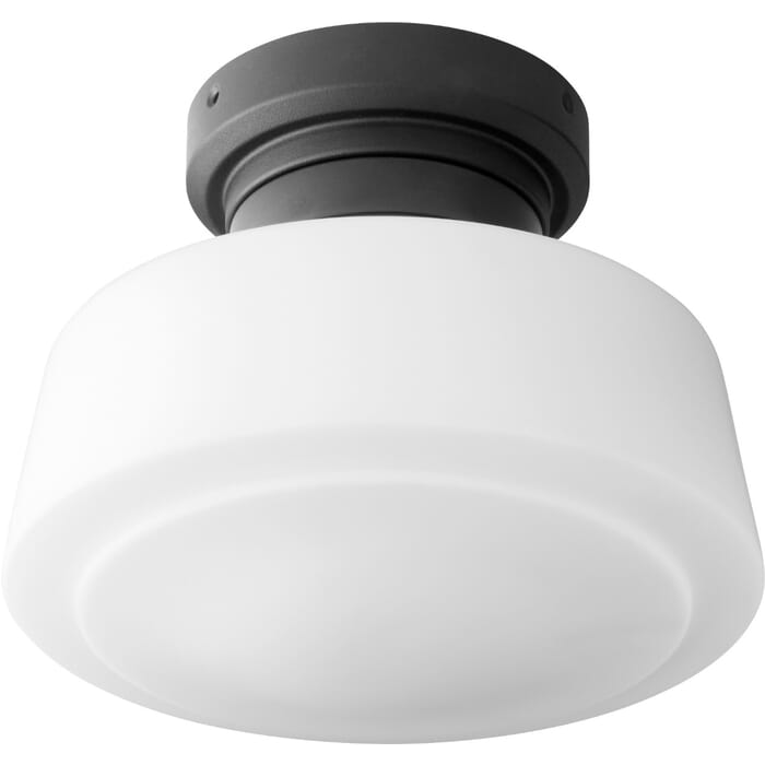 Quorum Ceiling Fan Light Kit in Noir Quorum Ceiling Fan Light Kit in Noir