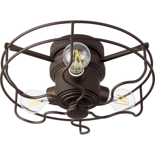 Quorum Windmill 3 Light 14 Indoor Outdoor Ceiling Fan Kit In Oiled Bronze Lightsonline Com