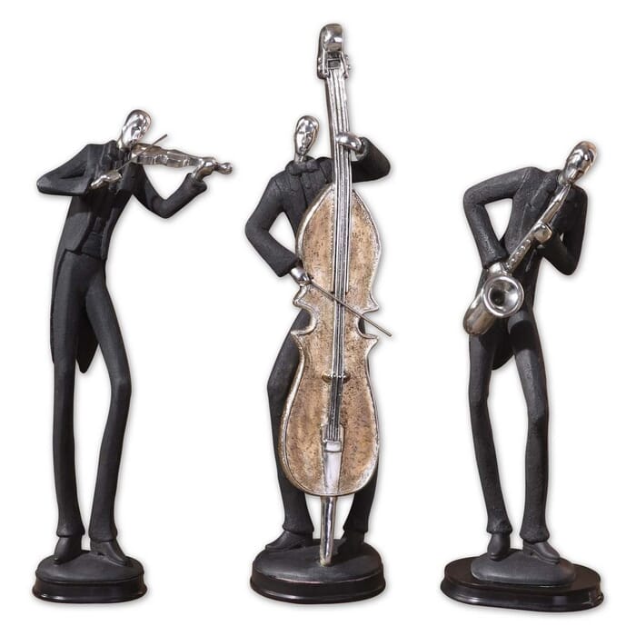 Uttermost Musicians Set of 3 Decorative Figurines Uttermost Musicians Set of 3 Decorative Figurines