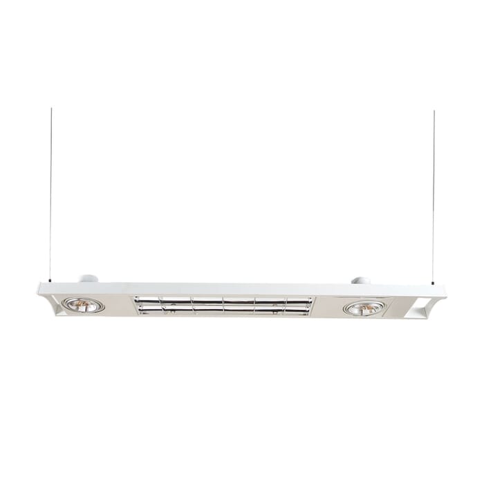 Suspension 3-Light Pendant in White Suspension 3-Light Pendant in White