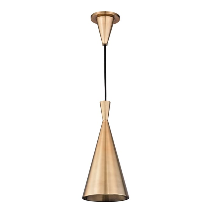 Hudson Valley Ovid Pendant Light in Aged Brass Hudson Valley Ovid Pendant Light in Aged Brass