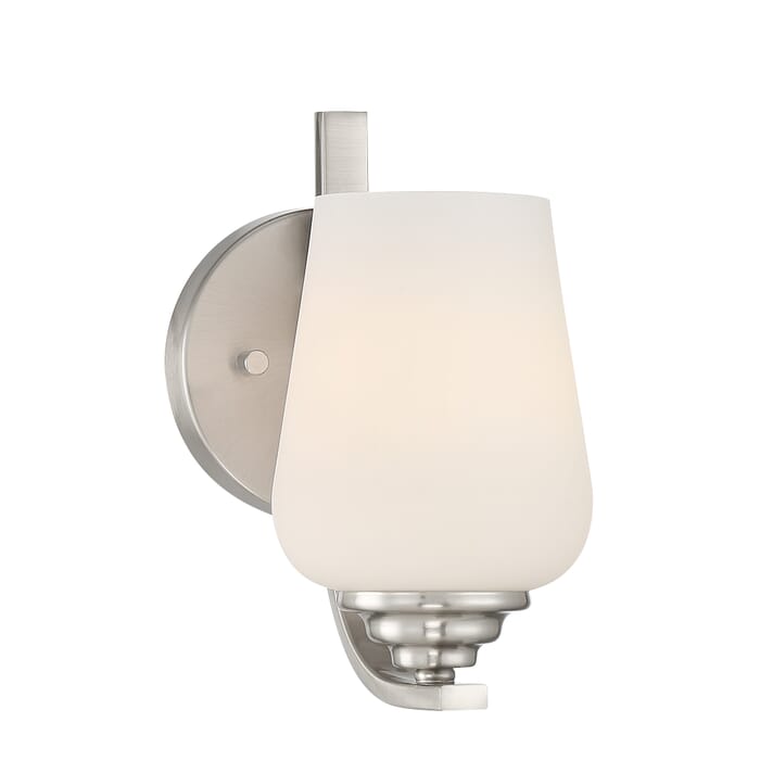Minka Lavery Shyloh Bathroom Vanity Light in Brushed Nickel Minka Lavery Shyloh Bathroom Vanity Light in Brushed Nickel