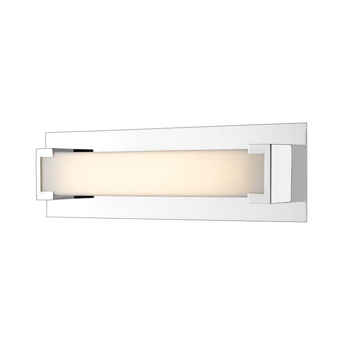 Z-Lite Elara 1-Light Bathroom Vanity Light In Chrome Z-Lite Elara 1-Light Bathroom Vanity Light In Chrome