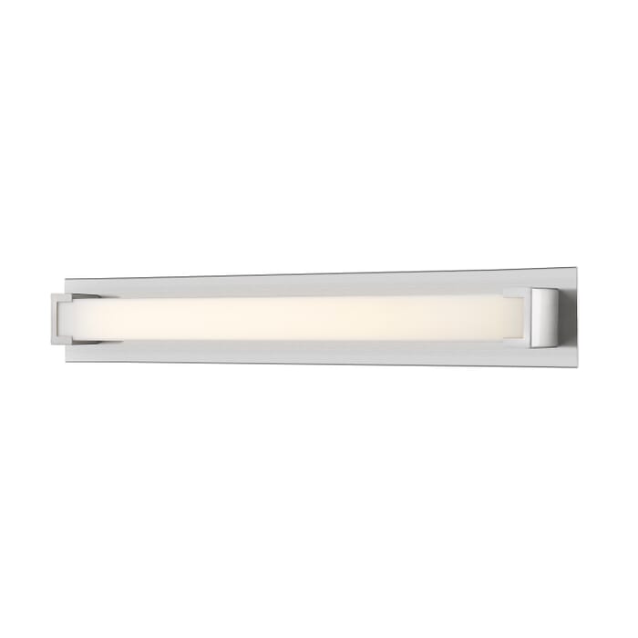 Z-Lite Elara 1-Light Bathroom Vanity Light In Brushed Nickel Z-Lite Elara 1-Light Bathroom Vanity Light In Brushed Nickel