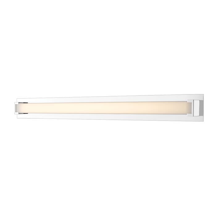 Z-Lite Elara 1-Light Bathroom Vanity Light In Chrome Z-Lite Elara 1-Light Bathroom Vanity Light In Chrome