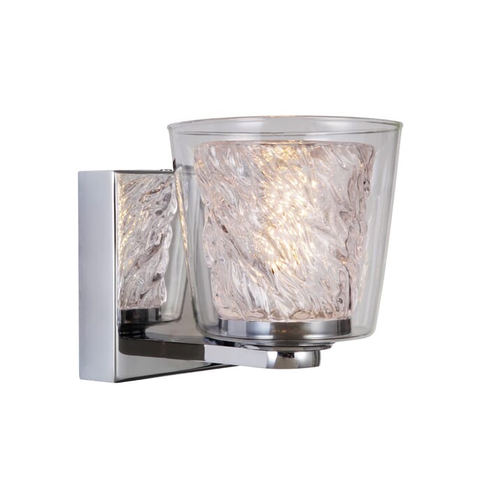 Craftmade Bevi 6" Wall Sconce in Chrome Craftmade Bevi 6" Wall Sconce in Chrome