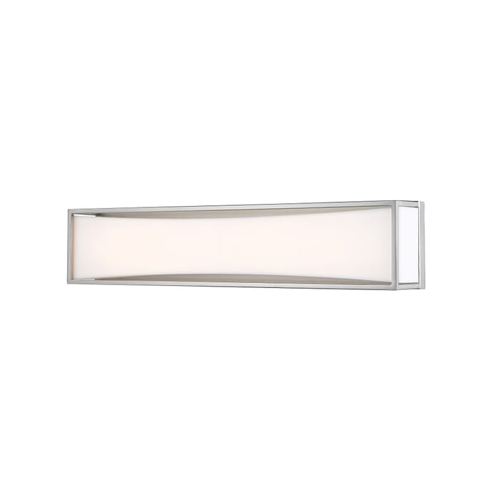 Z-Lite Baden 2-Light Bathroom Vanity Light In Brushed Nickel Z-Lite Baden 2-Light Bathroom Vanity Light In Brushed Nickel