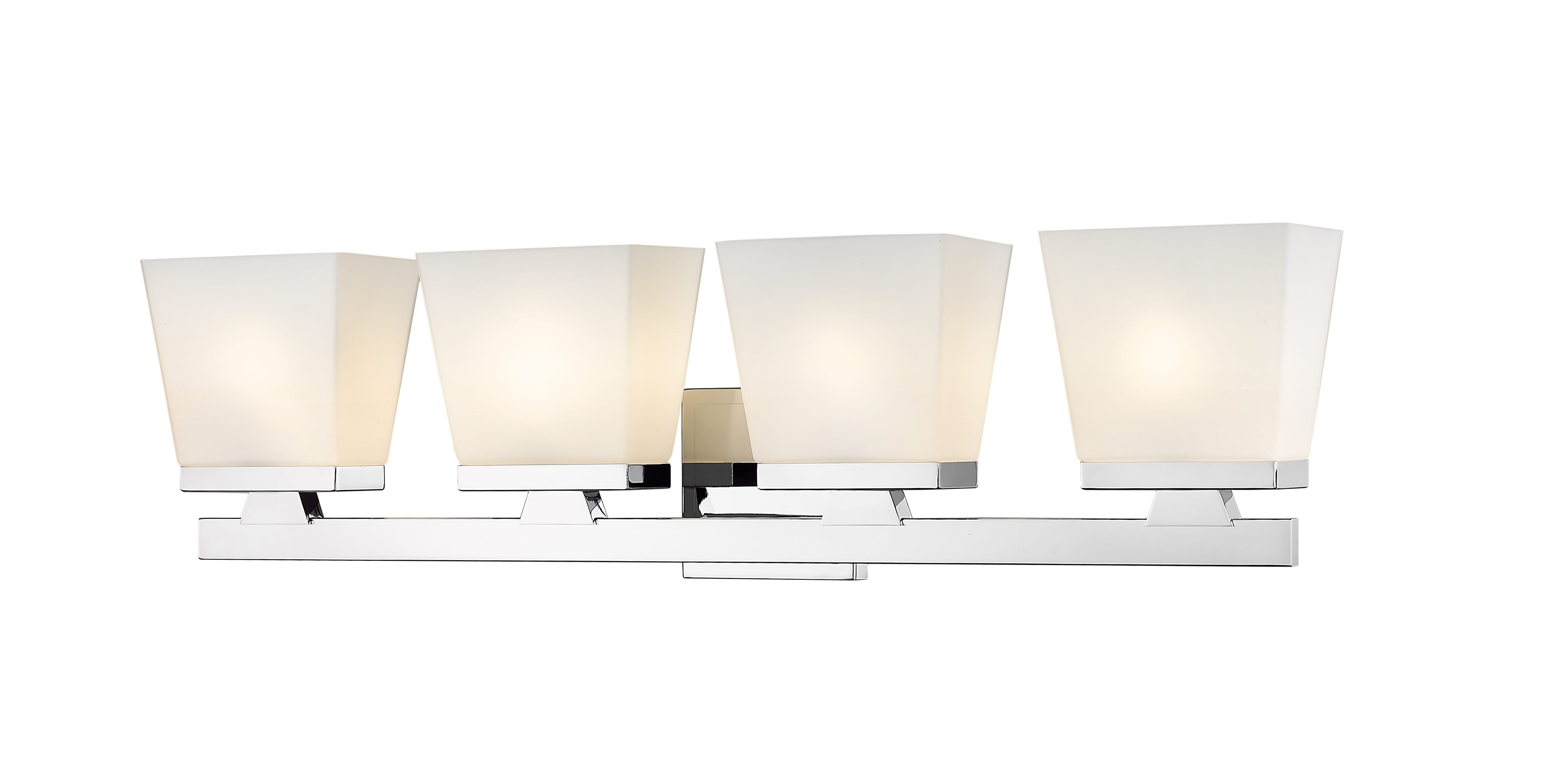 Z-Lite Astor 4-Light Bathroom Vanity Light In Chrome
