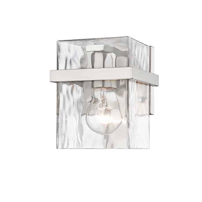 Z-Lite Bennington 1-Light Wall Sconce In Brushed Nickel Z-Lite Bennington 1-Light Wall Sconce In Brushed Nickel