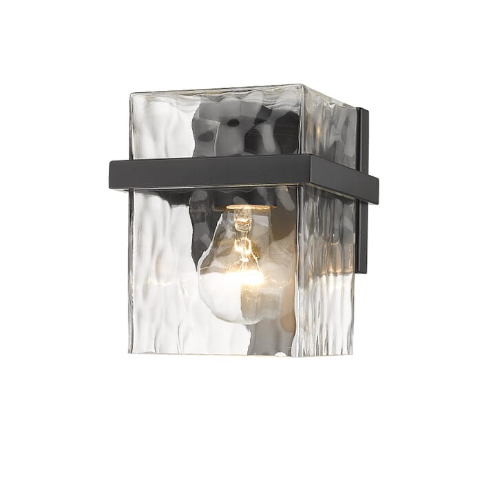 Z-Lite Bennington 1-Light Wall Sconce In Matte Black Z-Lite Bennington 1-Light Wall Sconce In Matte Black