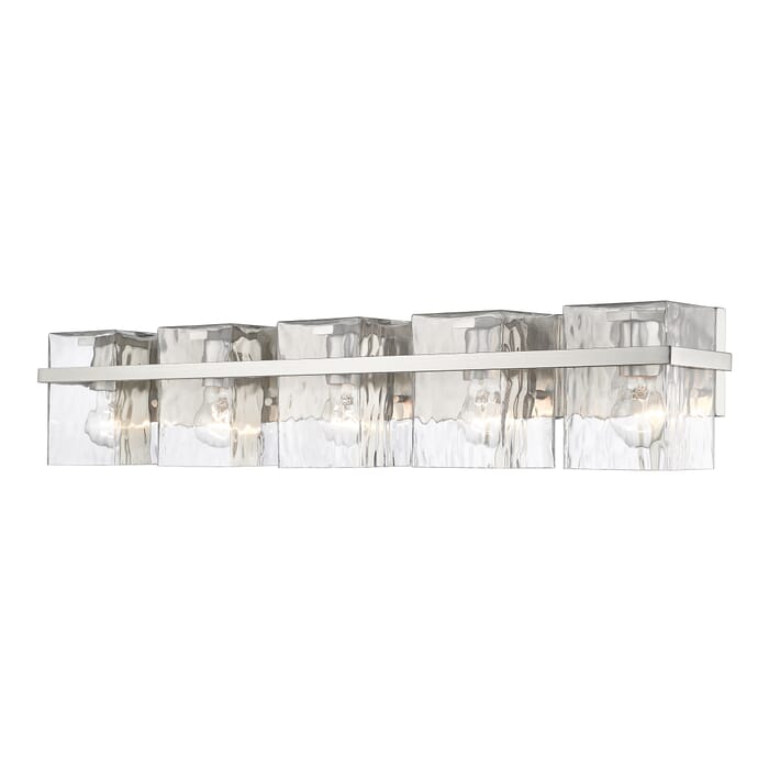 Z-Lite Bennington 5-Light Bathroom Vanity Light In Brushed Nickel Z-Lite Bennington 5-Light Bathroom Vanity Light In Brushed Nickel