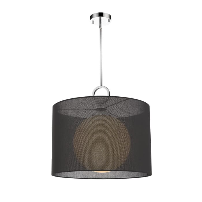 Z-Lite Arosia 1-Light Pendant Light In Chrome Z-Lite Arosia 1-Light Pendant Light In Chrome