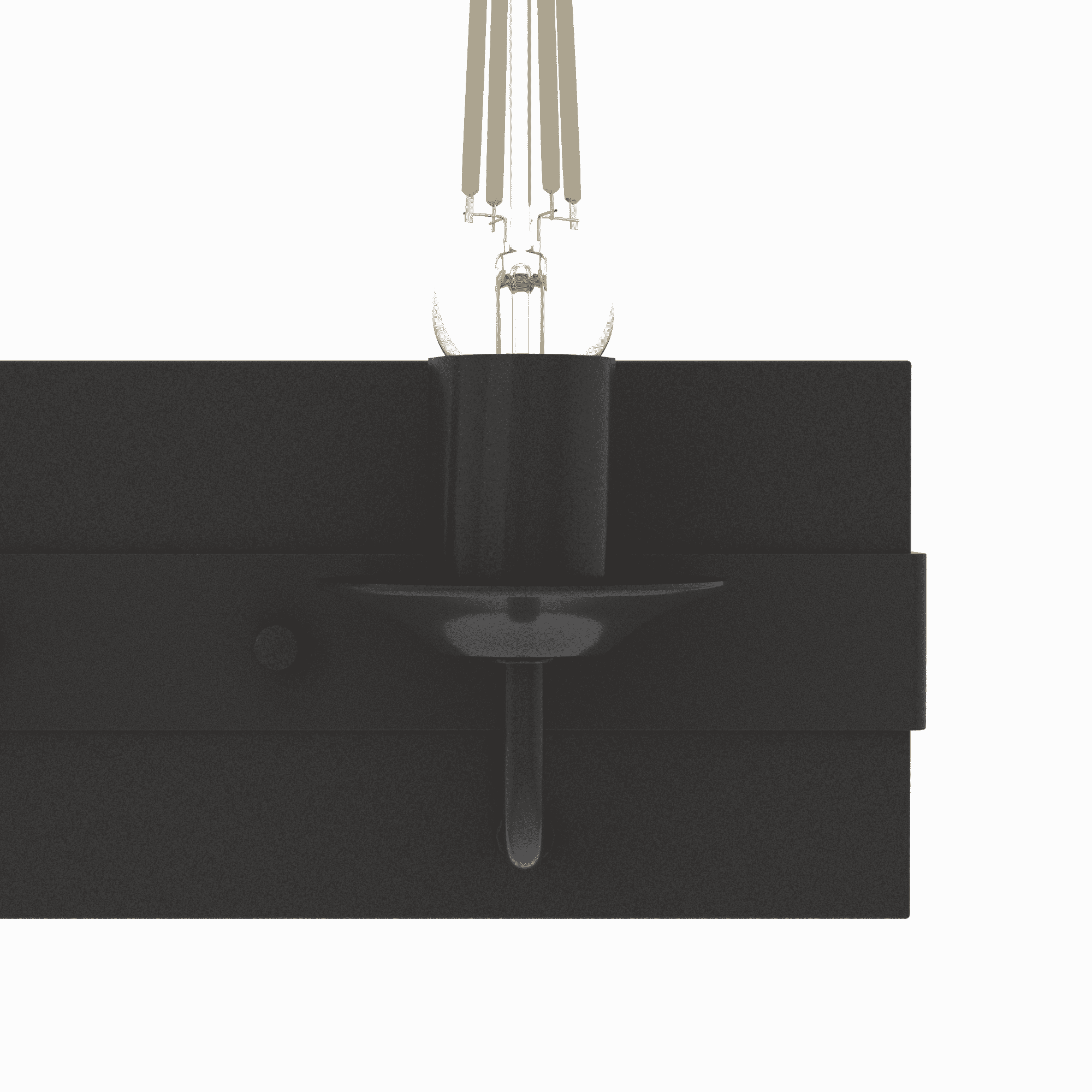 Hunter Perch Point 2-Light Bathroom Vanity Light in Noble Bronze