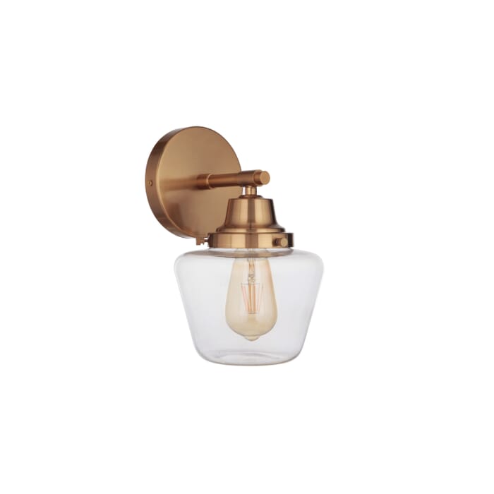 Craftmade Essex Wall Sconce in Satin Brass Craftmade Essex Wall Sconce in Satin Brass
