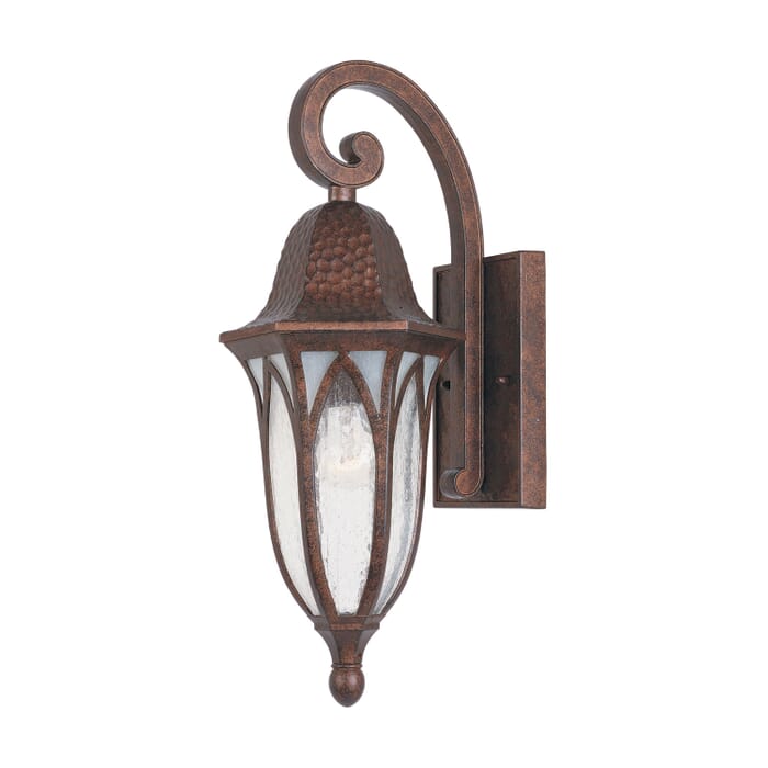Berkshire 1-Light Wall Lantern in Burnished Antique Copper Berkshire 1-Light Wall Lantern in Burnished Antique Copper
