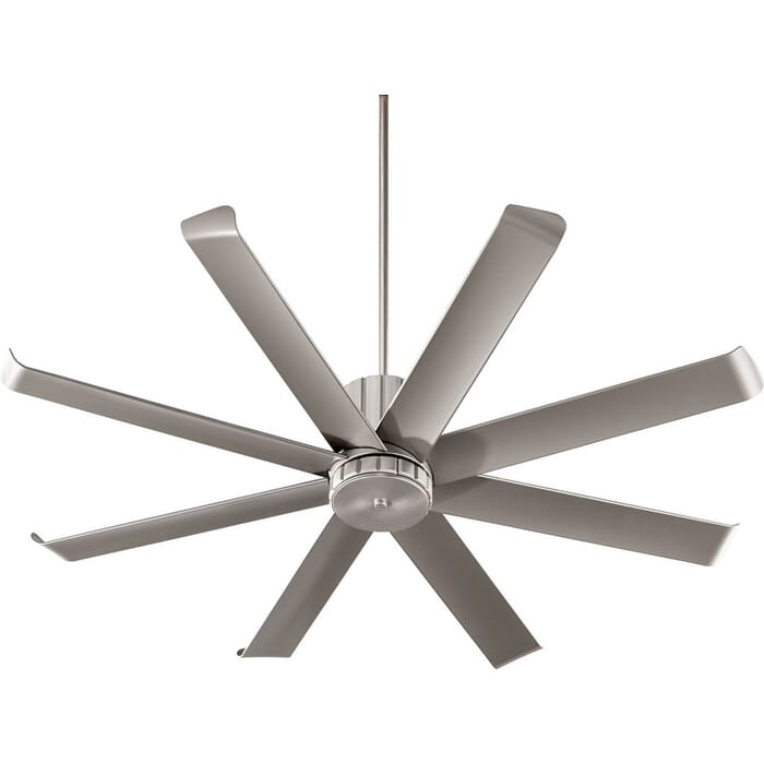 Quorum Proxima Patio 60" Outdoor Ceiling Fan in Satin Nickel Quorum Proxima Patio 60" Outdoor Ceiling Fan in Satin Nickel