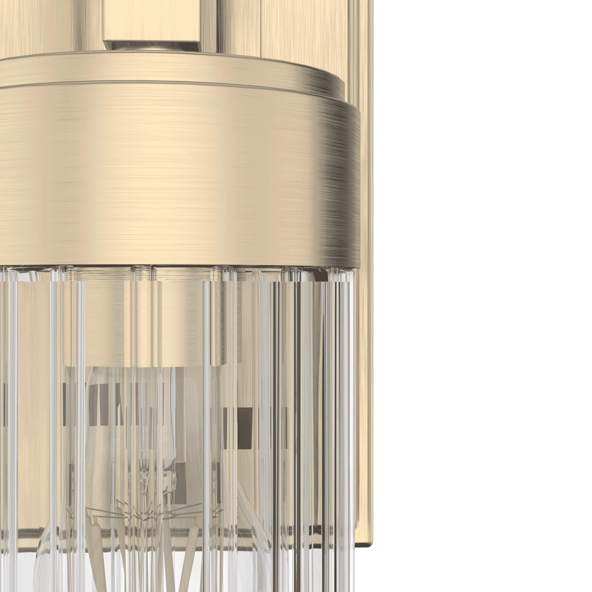 Hunter Gatz 1-Light Wall Sconce in Alturas Gold