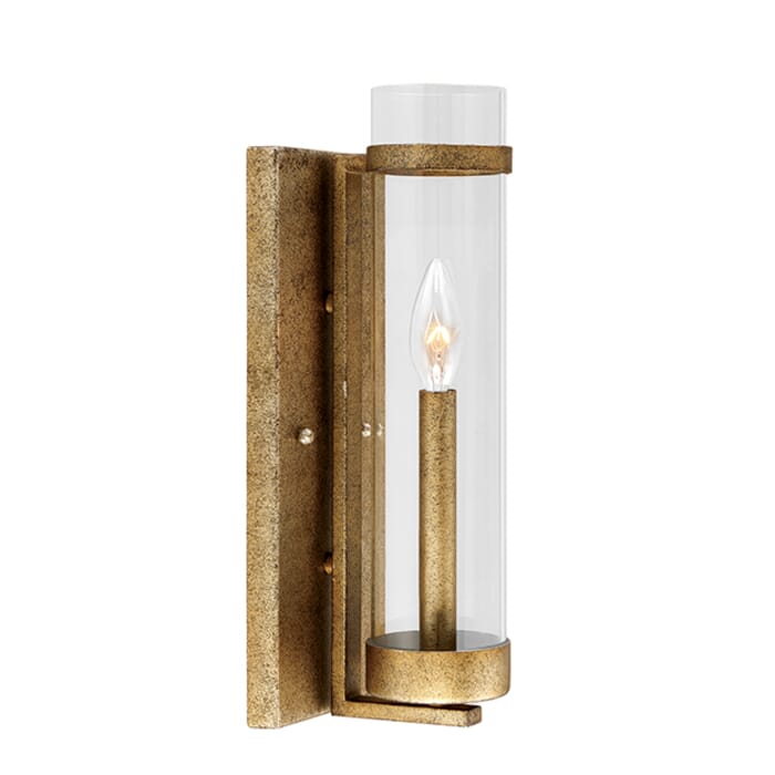 Millennium Lighting Milan 1-Light Wall Sconce in Vintage Gold Millennium Lighting Milan 1-Light Wall Sconce in Vintage Gold
