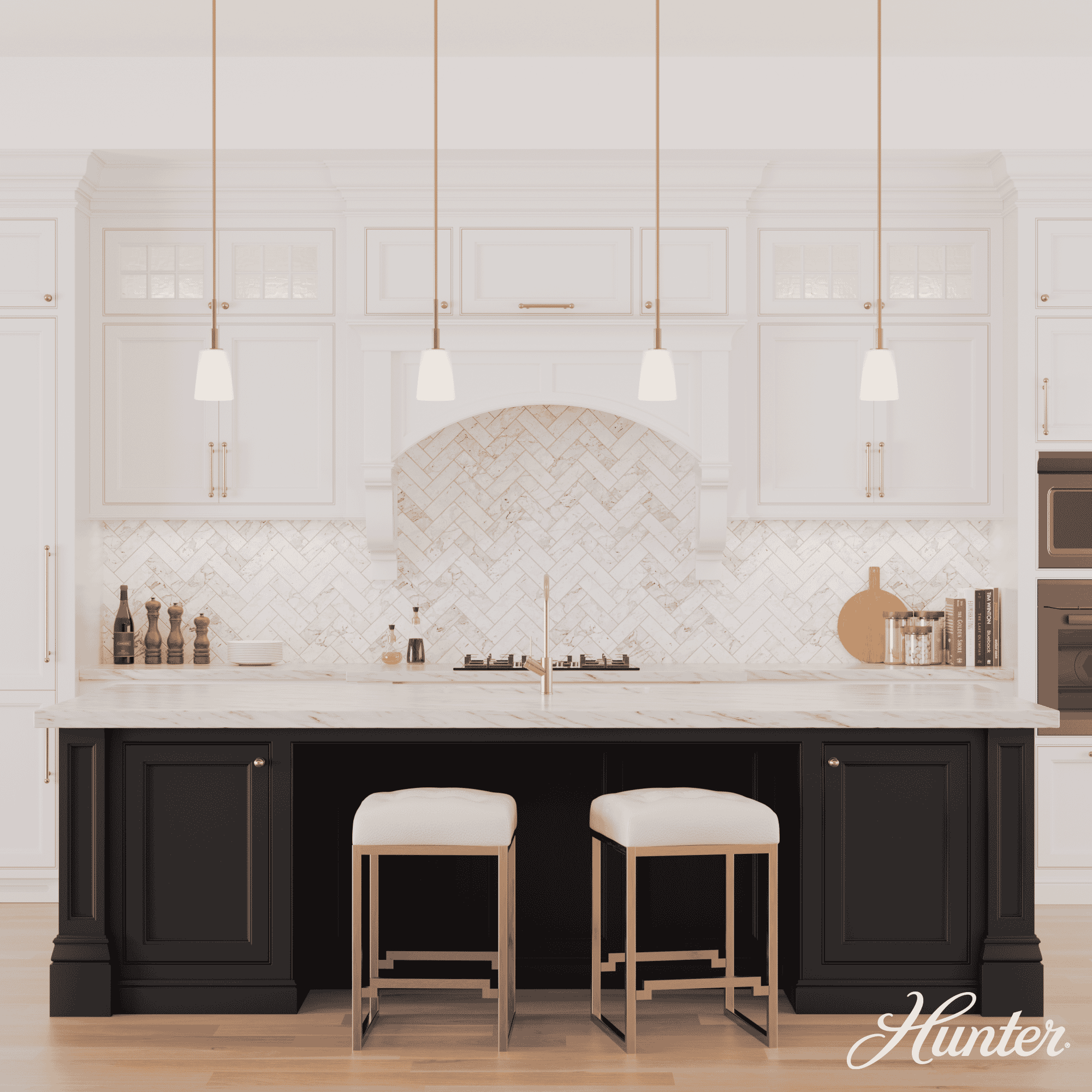 Hunter Nolita Mini Pendant in Alturas Gold