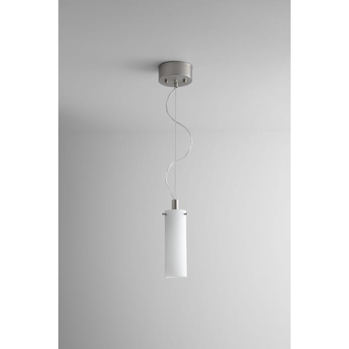 Oxygen Lotus 1-Light Pendant Light in Satin Nickel Oxygen Lotus 1-Light Pendant Light in Satin Nickel