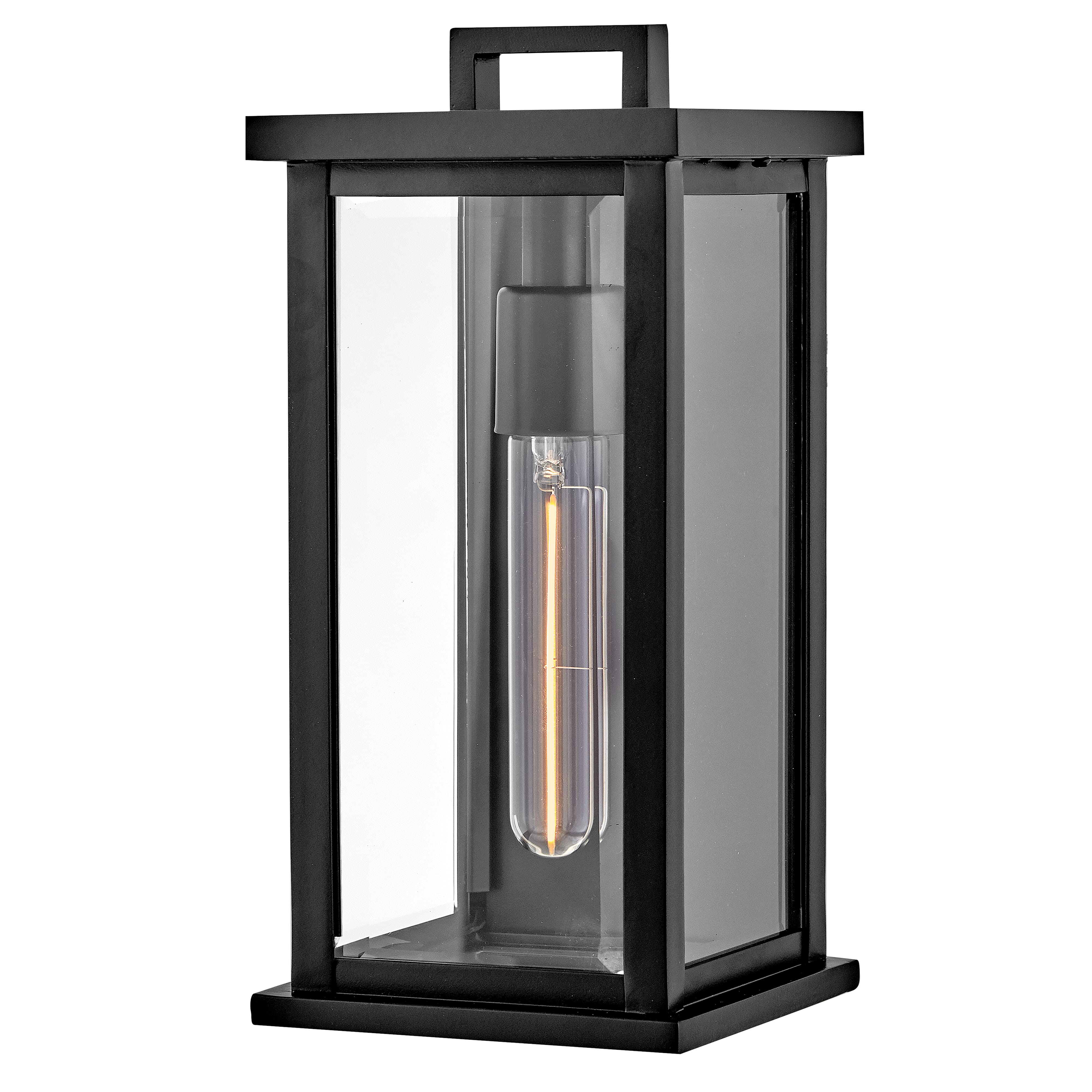 Black LED Outdoor Wall Mount from the Weymouth Collection