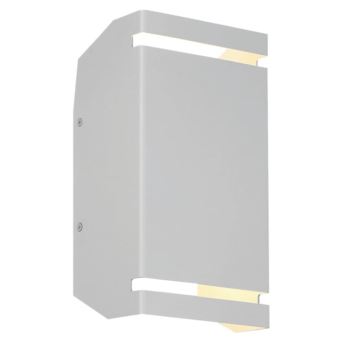 La Vida 2-Light LED Outdoor Wall Mount in Satin La Vida 2-Light LED Outdoor Wall Mount in Satin