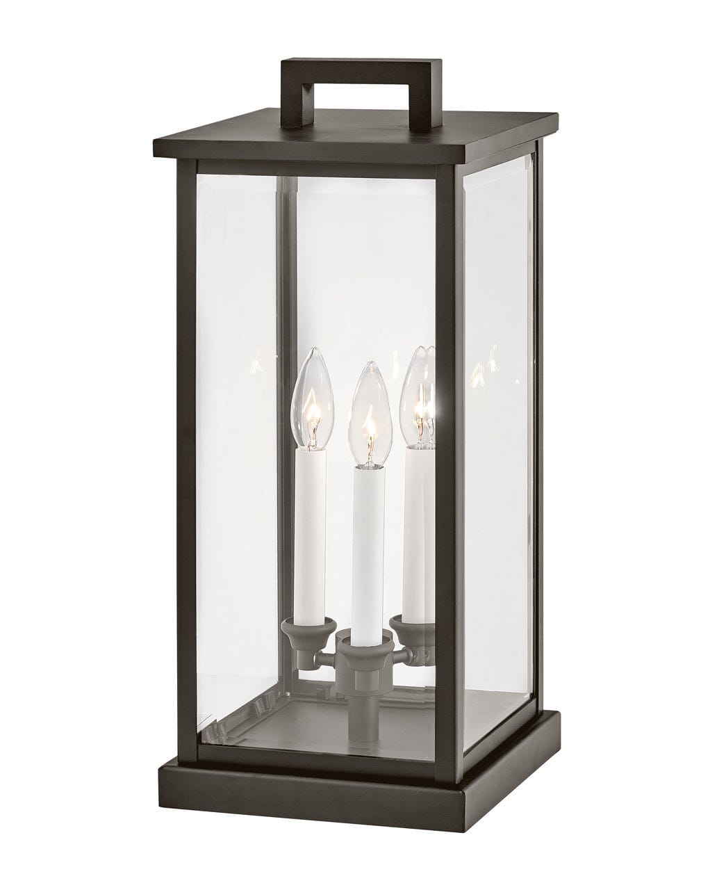 Oil Rubbed Bronze LED Pier Mount from the Weymouth Collection