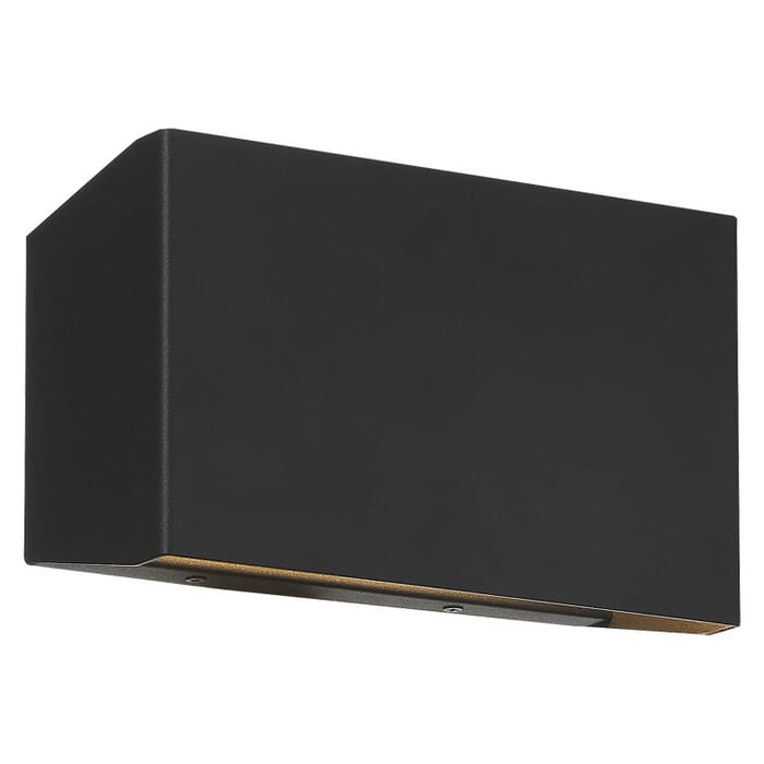 Amora 2-Light LED Outdoor Wall Mount in Black Amora 2-Light LED Outdoor Wall Mount in Black