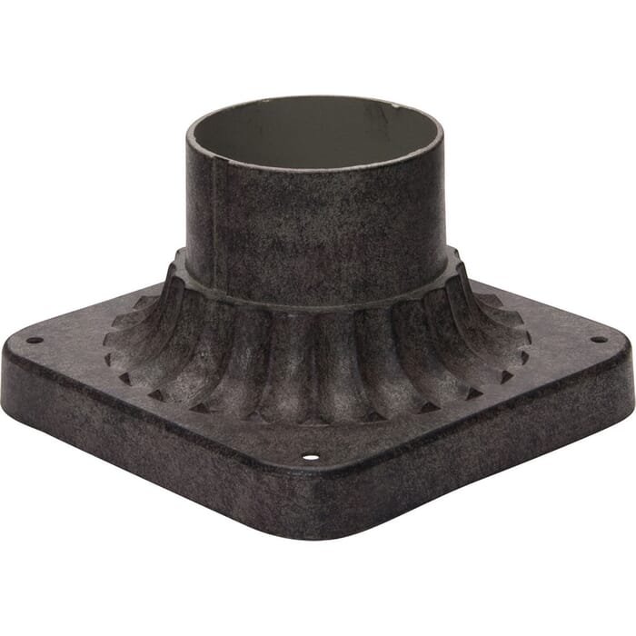 Maxim Lighting Outdoor Essentials 6" Cast Pier Mount in Earth Tone Maxim Lighting Outdoor Essentials 6" Cast Pier Mount in Earth Tone
