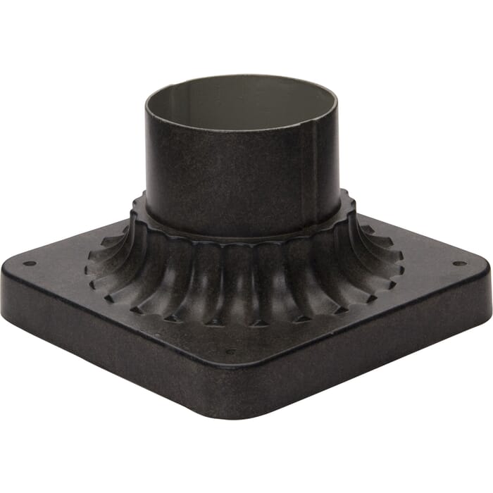 Maxim Outdoor Essentials 6" Cast Pier Mount in Sienna Maxim Outdoor Essentials 6" Cast Pier Mount in Sienna
