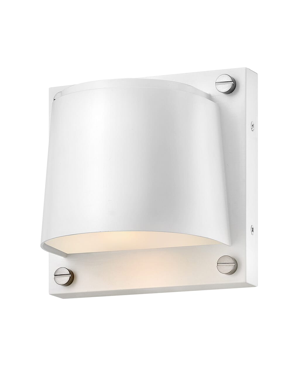 Satin White LED Wall Mount from the Scout Collection