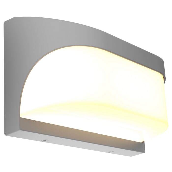 Laguna 1-Light LED Outdoor Wall Mount in Satin Laguna 1-Light LED Outdoor Wall Mount in Satin